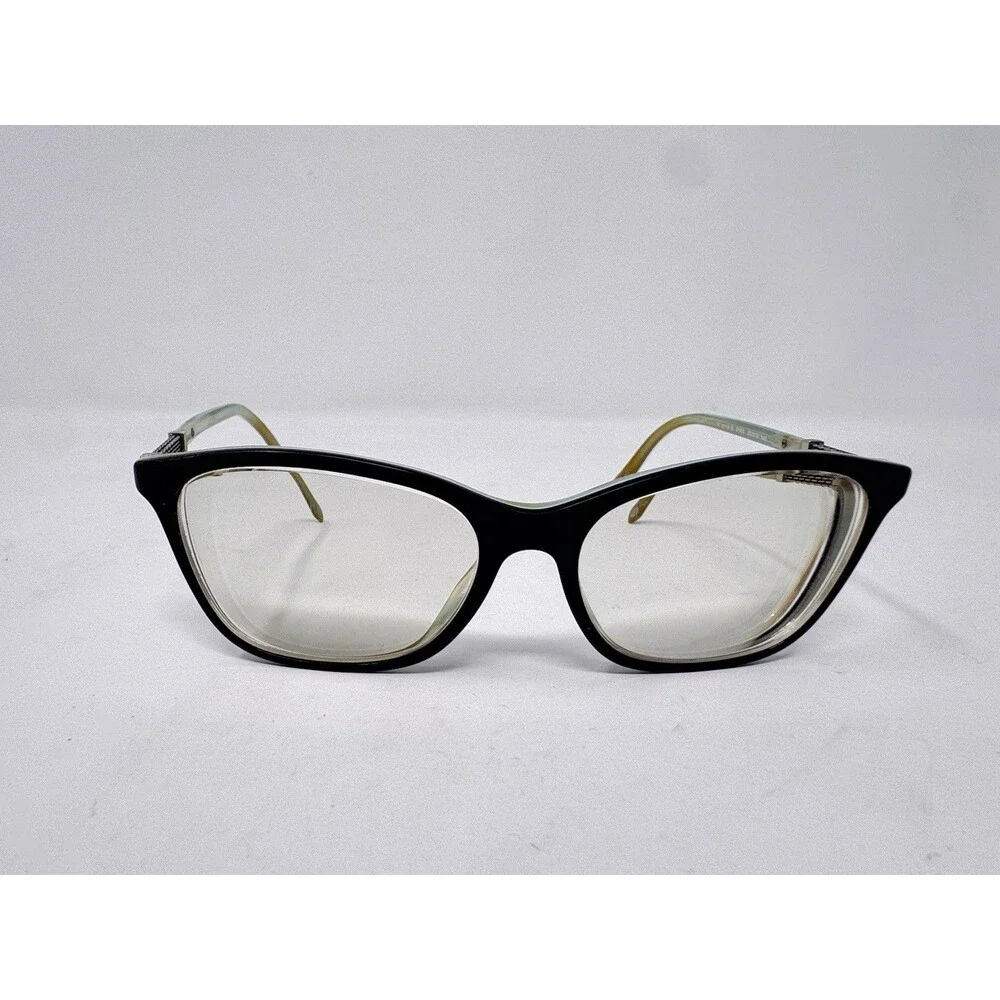 Tiffany & Co TF2116-B 8193 Eyeglass Frames Only 53-16-140 Black Turquoise Italy